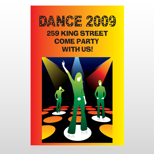 Dance Disco 518 Custom Decal