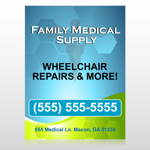 Family Medical 138 Custom Sign