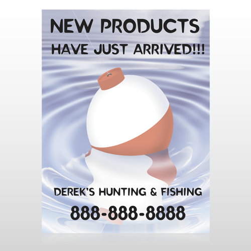 Fishing Bobber 410 Custom Decal