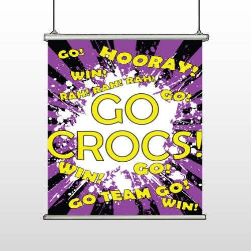 Crocs 42 Hanging Banner