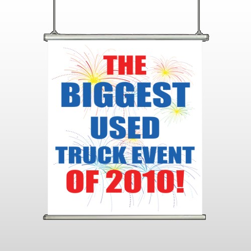 Fireworks 327 Hanging Banner