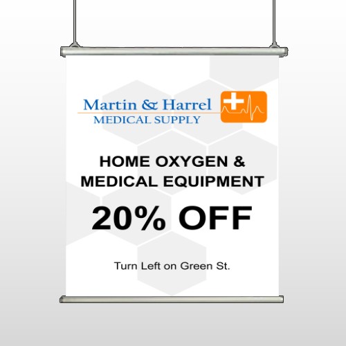 Home Oxygen 139 Hanging Banner