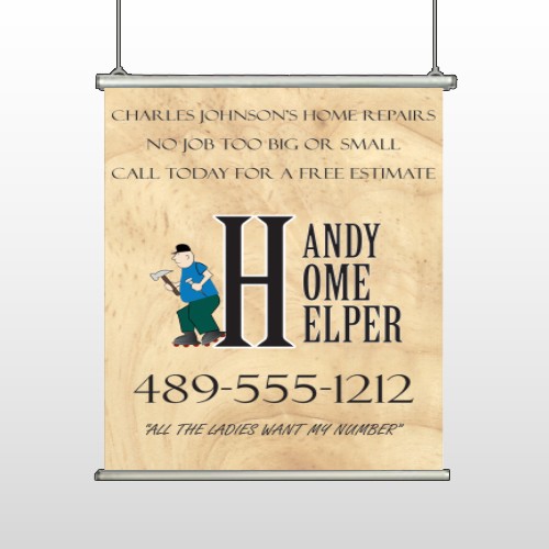 Home Repair 242 Hanging Banner