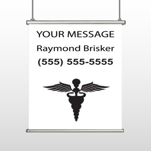 Med 47 Hanging Banner Stand