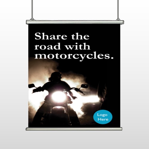 Motorcycle 106 Hanging Banner