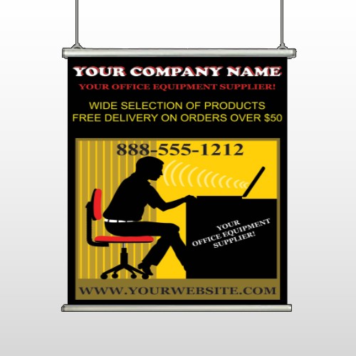 Office 149 Hanging Banner