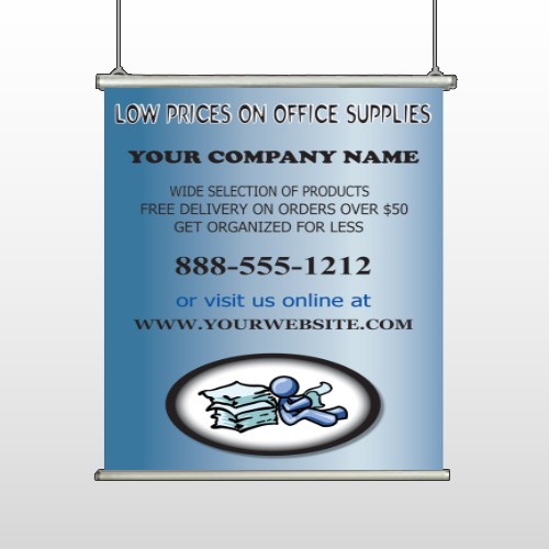 Paper And Figure 146 Hanging Banner