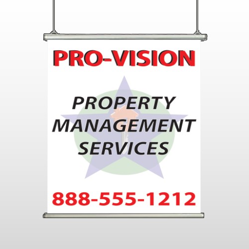 Property Management 247 Banner Hanging