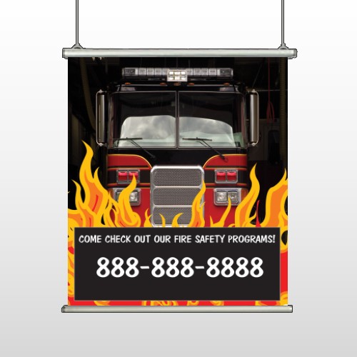 Safety Program 427 Hanging Banner