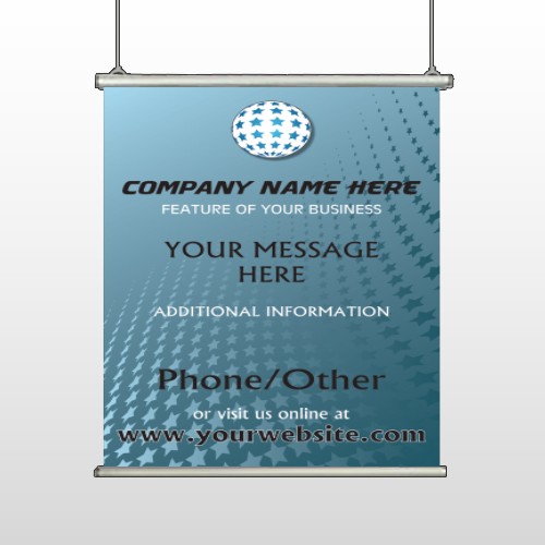 Star Wave 169 Hanging Banner