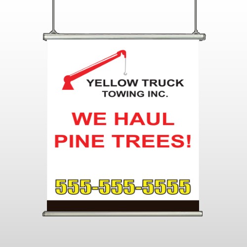 Towing 300 Hanging Banner