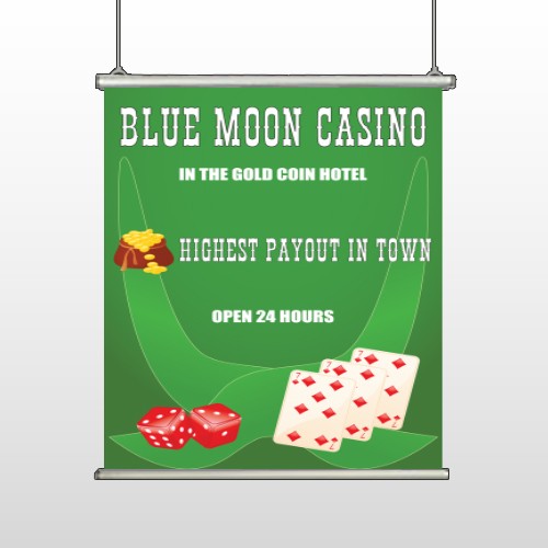 Gold Die Cards 524 Hanging Banner
