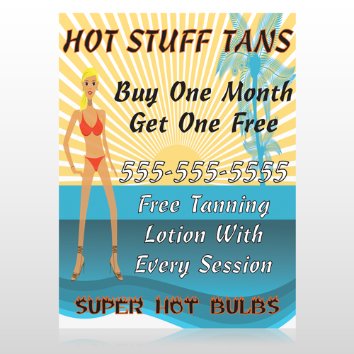 Hot Beach Tan 299 Custom Decal