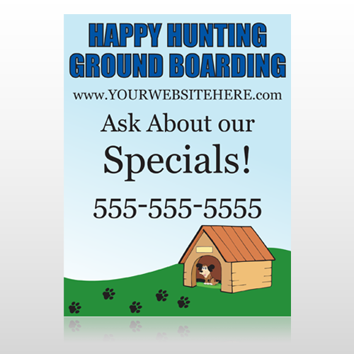 Hunting 301 Custom Sign