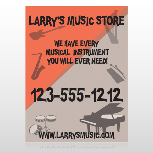 Larry Music Store 372 Custom Decal