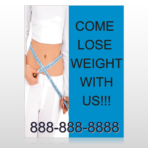 Measure Loss 421 Custom Sign