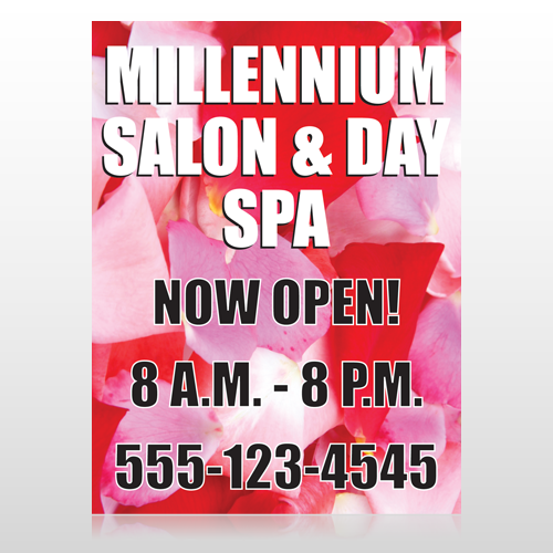 Millennium Spa 493 Custom Sign