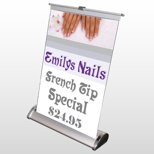 Flower Hands 295 Retractable Counter Top Stand