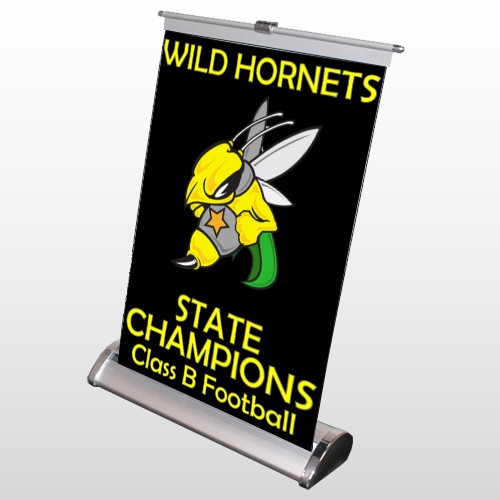 Hornet 44 Retractable Counter Top Stand