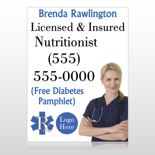 Nutritionist 46 Custom Sign