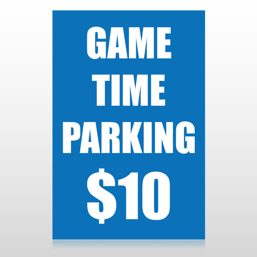Parking 123 Custom Sign