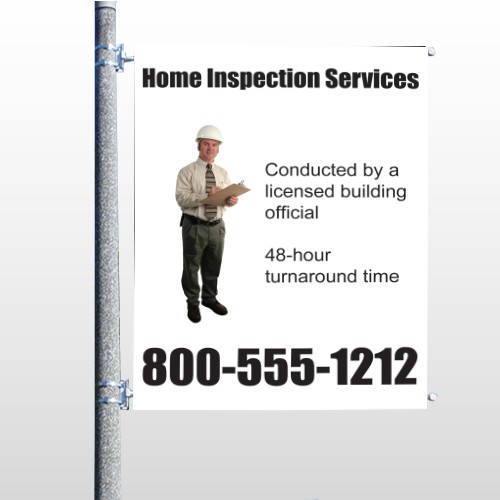 Inspection 244 Pole Banner