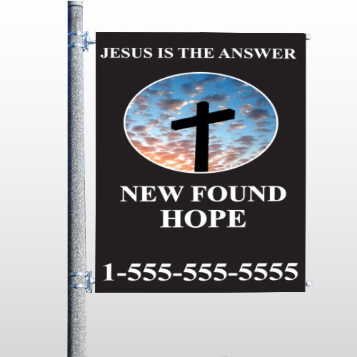 New Found Hope 01 Pole Banner