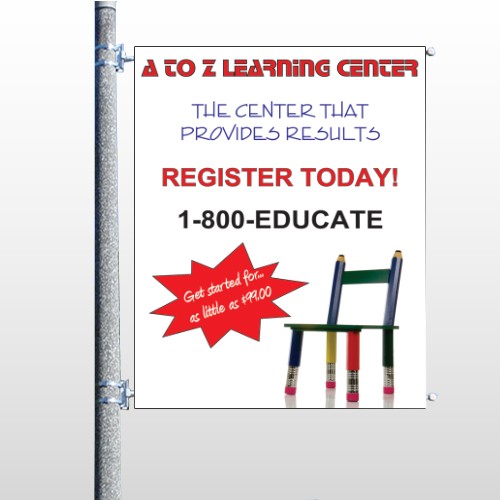 Pencil Chair 159 Pole Banner