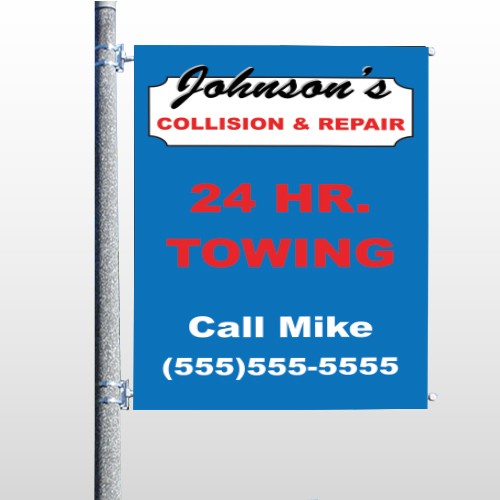 Repair 124 Pole Banner