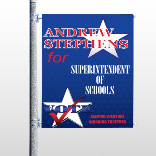 Superintendent 306 Pole Banner