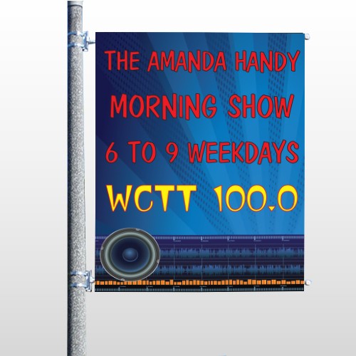 AMP Morning Show 439 Pole Banner