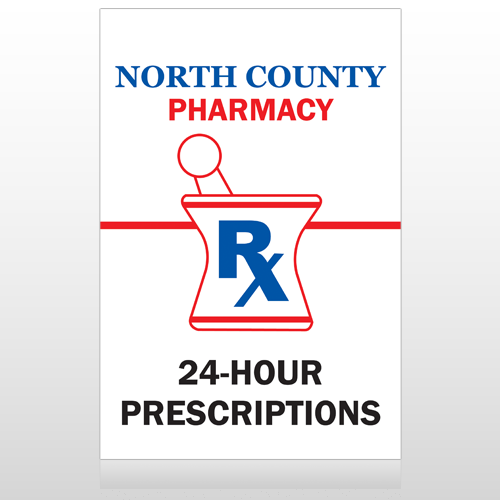 Pharmacy 101 Custom Decal