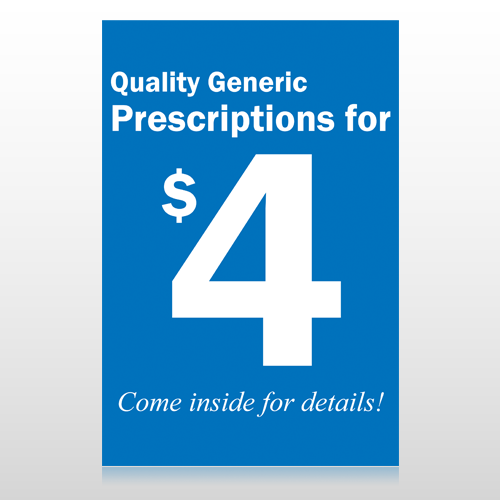 Pharmacy 102 Custom Sign