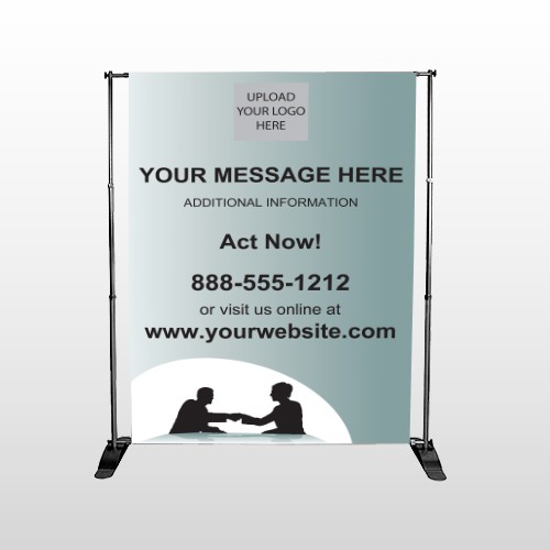 Bank 174 Pocket Banner Stand
