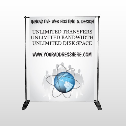 Business Global 438 Pocket Banner Stand