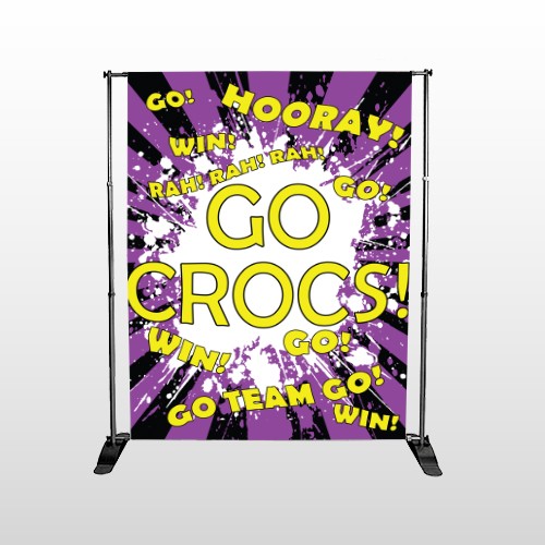 Crocs 42 Pocket Banner Stand