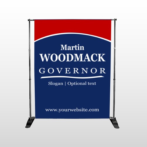 Governor 132 Pocket Banner Stand