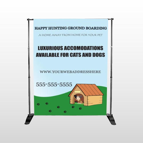 Hunting 301 Pocket Banner Stand