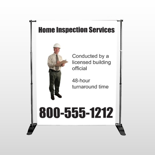 Inspection 244 Pocket Banner Stand