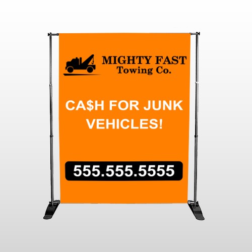 Mighty 313 Pocket Banner Stand
