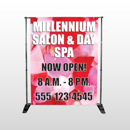 Millennium Spa 493 Pocket Banner Stand