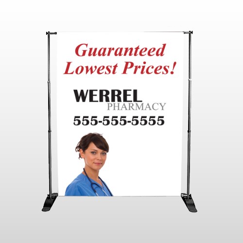 Pharmacist 104 Pocket Banner Stand