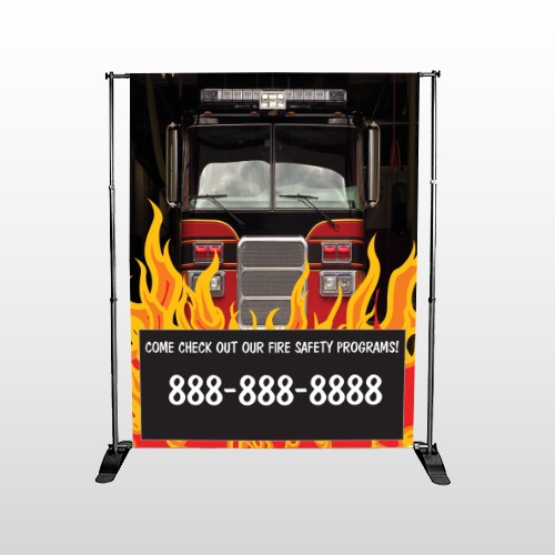 Safety Program 427 Pocket Banner Stand