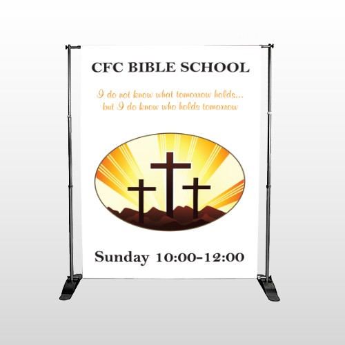 Shining Cross 161 Pocket Banner Stand