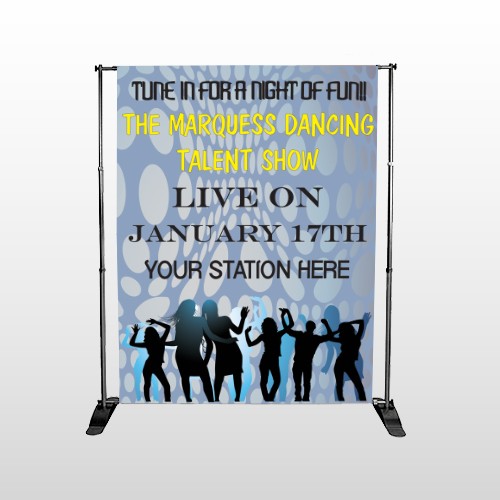 Talent Show 440 Pocket Banner Stand
