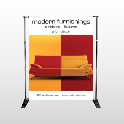 Art Furnishing 535 Pocket Banner Stand
