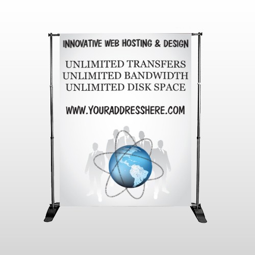 Business Global 438 Pocket Banner Stand