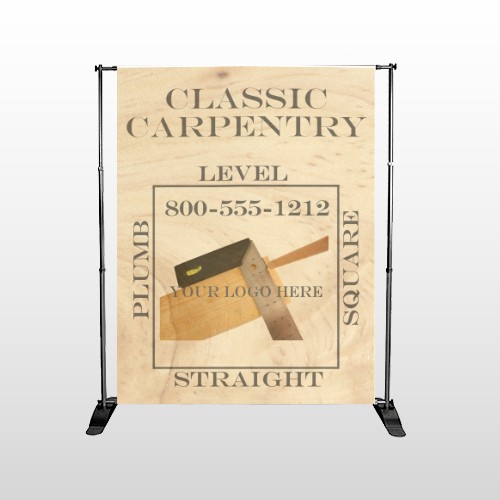 Carpentry 236 Pocket Banner Stand
