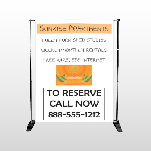 Chair Plan App 536 Pocket Banner Stand 