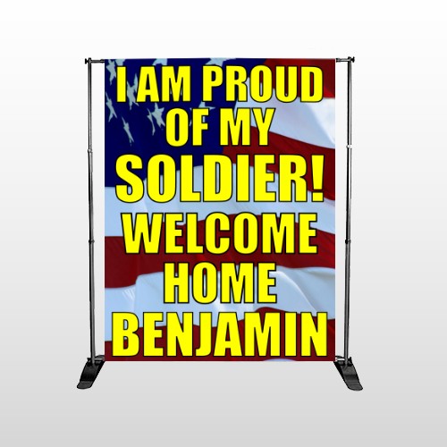 Flag 52 Pocket Banner Stand